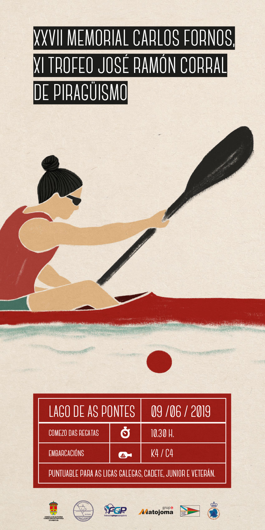 cartel piragüismo